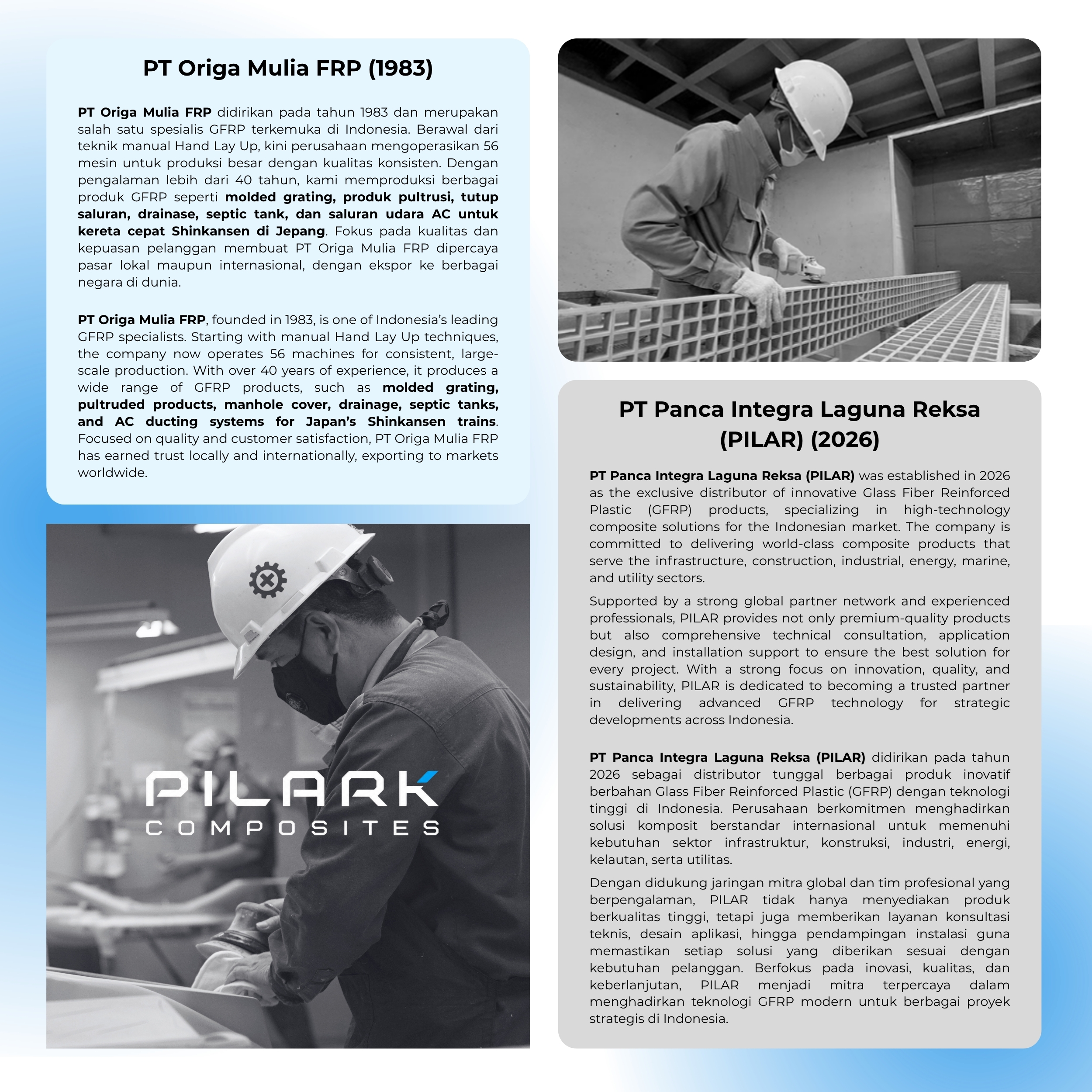 PILARK manufacturing